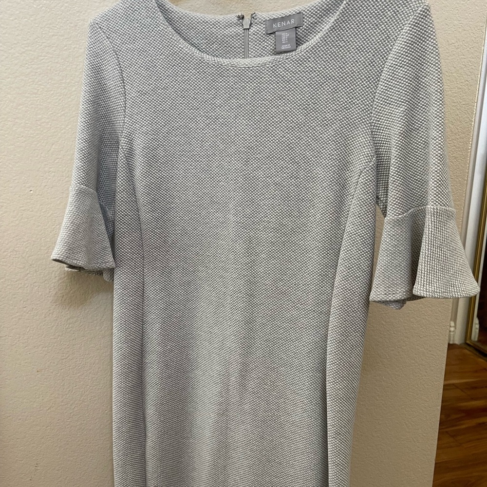 Kenar Women's Gray Long Sleeve Dress